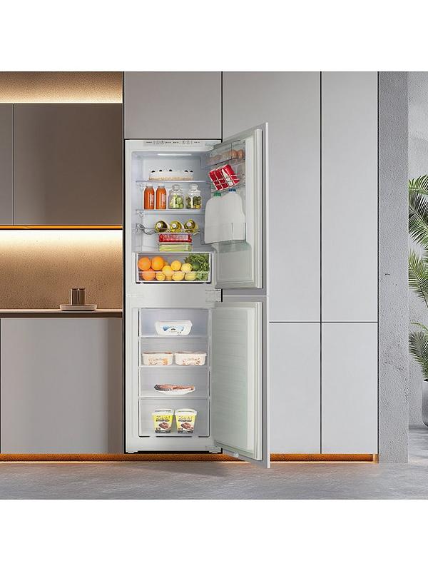 Hisense RIB291F4AWE 54cm Wide Integrated 50/50 Frost-Free Fridge Freezer with Sliding Hinge - White - Image 6